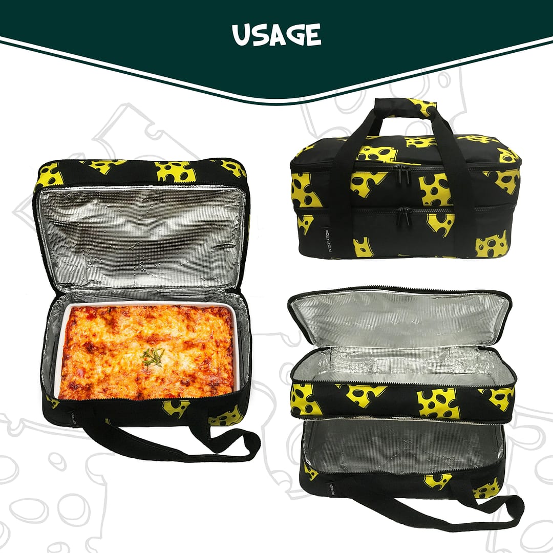 Double Decker Insulated Casserole Carrier - Image 7