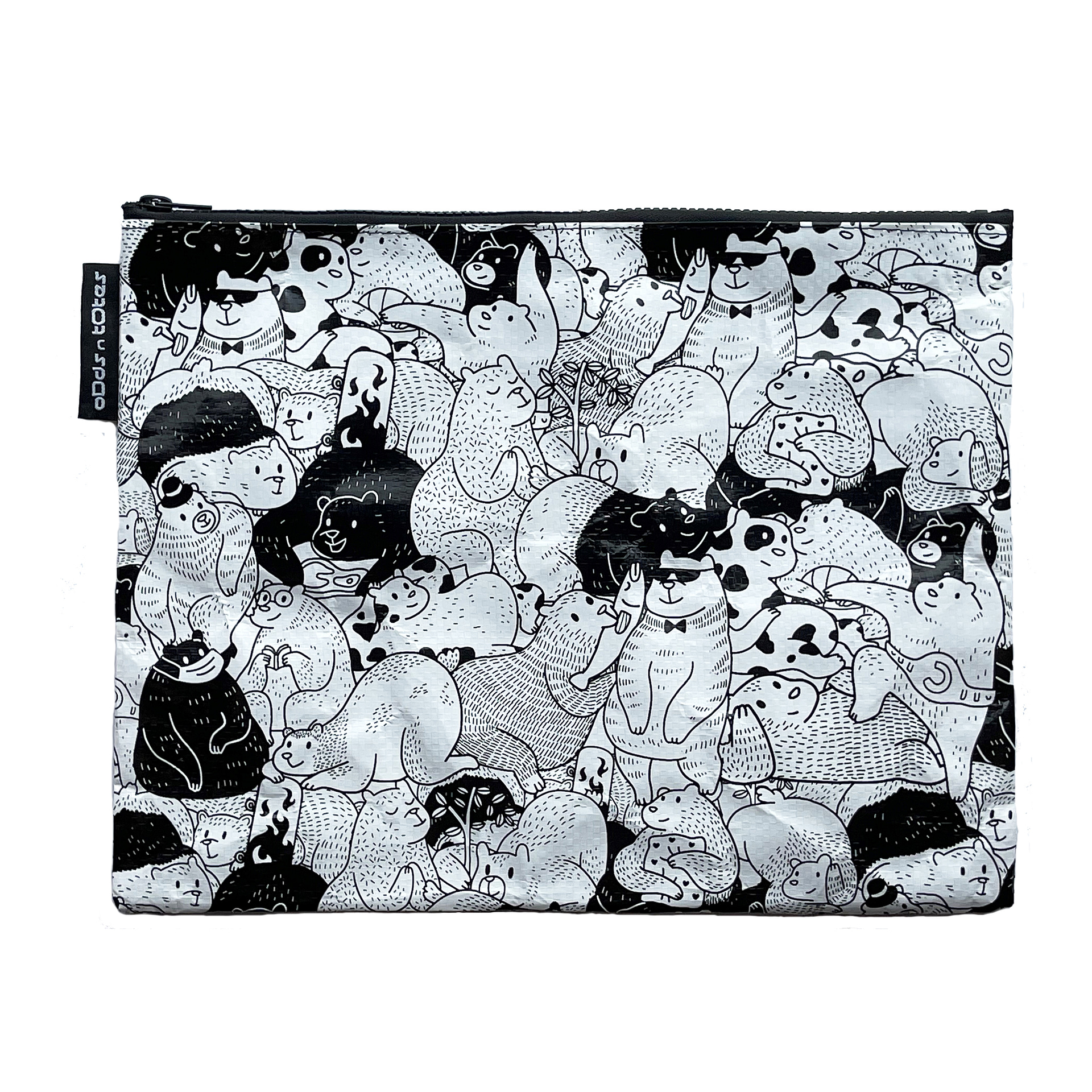 Jumbo Zippered Pouch by ODDS N TOTES Not Just Another Jumbo Zippered