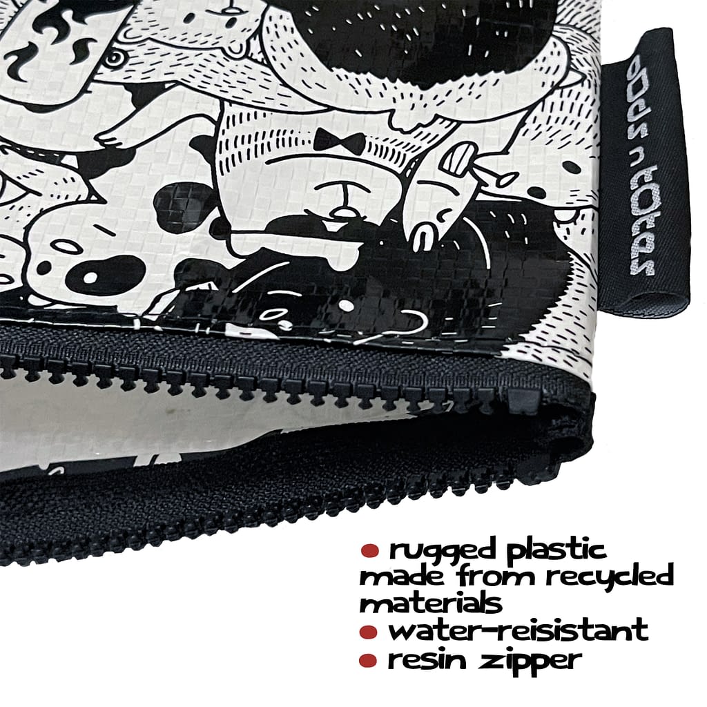 Jumbo Zippered Pouch by ODDS N TOTES Not Just Another Jumbo Zippered